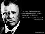 Top 30 quotes of THEODORE ROOSEVELT famous quotes and sayings ...