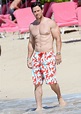 Mark Wahlberg Shows Off His Abs at the Beach