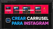 Photoshop: Cómo crear un carrusel para instagram / How to Create an ...