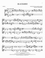 The Beatles "Blackbird" Sheet Music Notes | Download Printable PDF ...