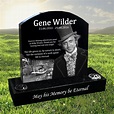 Gene Wilder | Famous tombstones, Famous graves, Cemetery monuments