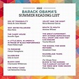 My 2022 Summer Reading & Music Lists | by Barack Obama | Medium
