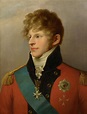 Herzog August von Sachsen-Gotha-Altenburg Painting by Ludwig Doll