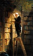 The Bookworm Painting | Carl Spitzweg Oil Paintings