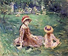 In the Garden at Maurecourt - Berthe Morisot | Wikioo.org - The ...