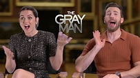 THE GRAY MAN Hilarious Interview | Chris Evans and Ana de Armas Swap ...