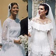 Charlotte Casiraghi copies mom Princess Caroline's wedding dress