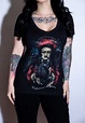 Edgar Allan Poe V-Neck - Edgar Allan Poe - Envied Clothing Envied Clothing