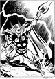 Thor... by John Buscema and Joe Rubinstein | Thor art, Thor comic art ...