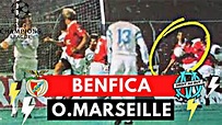 Benfica vs Olympique Marseille 1-0 All Goals & Highlights ( 1990 ...