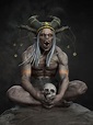 Orc witch doctor by Yumi Batgerel | Witch doctor, Witch, Buddha statue