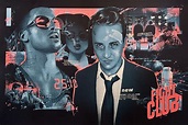 Original Fight Club Movie Poster - Brad Pitt - Edward Norton