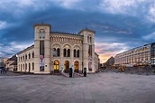 Nobel Peace Center in the Evening, Oslo - Anshar Photography