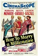 Vintage How to Marry a Millionaire Marilyn Monroe Movie Poster - Etsy UK