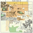 Queen Creek Arizona Street Map 0458150