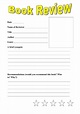 Book Review Printable Template