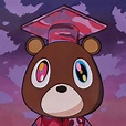 Kanye West Graduation Bear - Mini Canvas Art