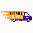 Express Delivery Logo Design PSD – GraphicsFamily