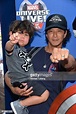Actor Will Yun Lee and son Cash Yun Lee attend the world premiere of ...