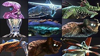 ALL LEVIATHAN & DEADLY CREATURE IN SUBNAUTICA - YouTube