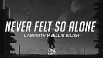 Labrinth - Never Felt So Alone (Lyrics) ft. Billie Eilish - YouTube
