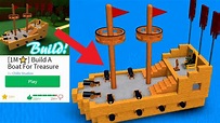 Thumbnail Boat!- ROBLOX Build a Boat for Treasure (Speed Build) - YouTube