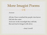 PPT - Imagist Poetry PowerPoint Presentation, free download - ID:2106130