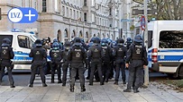 Polizei Leipzig bereitet sich auf größeren Demo-Einsatz am Samstag vor