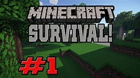 Minecraft Survival-Ep.1 - YouTube