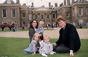 Earl Spencer, first wife, first daughter and the twins in 2019 ...
