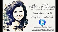 Aline Barros - Tanto Amor Por Tí (Play-Back Exclusivo) - YouTube