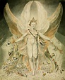 Satan in His Original Glory Painting | William Blake Oil Paintings