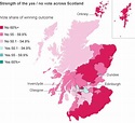 In maps: How close was the Scottish referendum vote? - BBC News