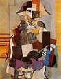 Pablo Picasso Cubism | Harlequin - Pablo Picasso - WikiPaintings.org ...