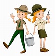 Zookeeper Vector Art, Icons, and Graphics for Free Download