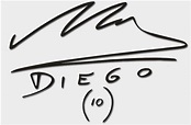 Renders de Futbol : Firma de Diego Maradona