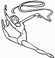 desenhos de ginástica para impressão grátis para crianças - Jogos E ...