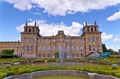 Palacio Blenheim De Woodstock - Inglaterra - Reino Unido Imagen de ...