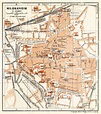 Old map of Hildesheim in 1906. Buy vintage map replica poster print or ...