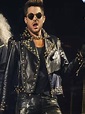 Adam Lambert Black Leather Studded Jacket