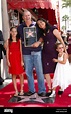 Ed O'Neill, family at the induction ceremony for Star on the Hollywood ...