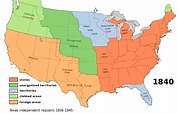 us territory 1840