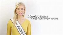 A Message from Miss South Dakota, USA 2012 - Taylor Neisen - YouTube