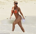 Ice-T shows beach body while wife Coco Austin puts on display in G ...
