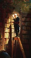 The Bookworm - Digital Remastered Edition Painting by Carl Spitzweg ...