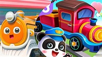 🔴 Games For Kids [2020 ] - Baby Bus Game for Kids 🚑🚁🛩 Book Of Vehicles ...