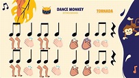 Ritmograma Percussió corporal - DANCE MONKEY (Tones and I) - YouTube