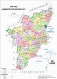 High Resolution Map of Tamil Nadu [HD] - BragitOff.com
