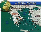 Mitologia Grega: Localização da Grécia Antiga