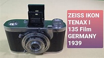 ZEISS IKON TENAX I 135 Film GERMANY 1939 - YouTube